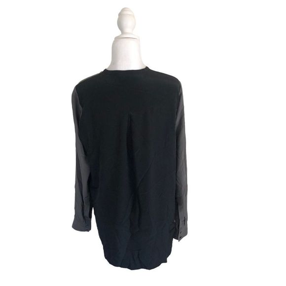 Vince Gray and Black Tunic Top - Picture 4 of 11